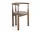 Židle Bukowski, walnut/Linara 342