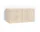 Nástěnná komoda Perforated Cabinet Wall Small, eggshell