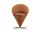 Křeslo Cone Chair, cognac