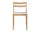 Jídelní židle Boda Rugged Bouclé, natural oak/off-white