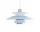Závěsné svítidlo PH 5 320, opal blue grey