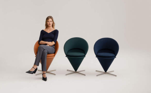 Křesla Cone Chair od Vitry