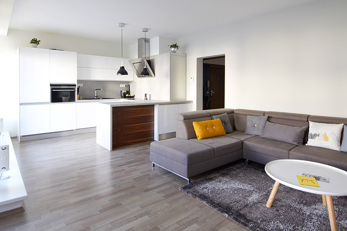 Kuchyň v našem bytě / DesignVille.cz