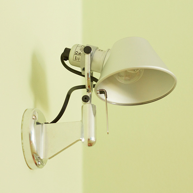 Lampička Artemide Tolomeo Micro Farette © Katka Horáková, www.DesignVille.cz