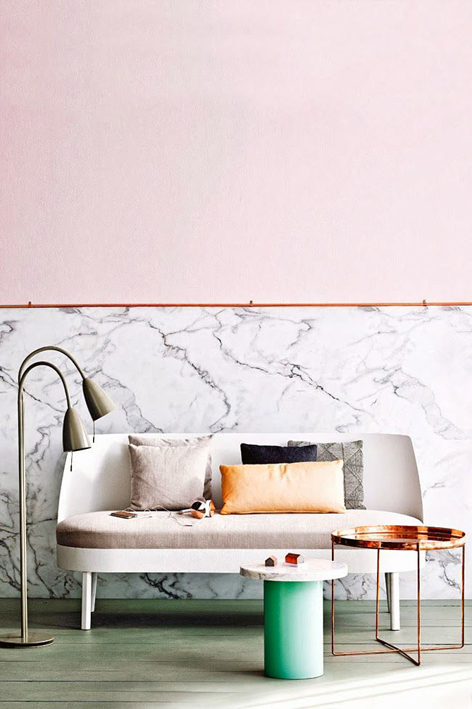 Mramor v interiéru / Marble in interior